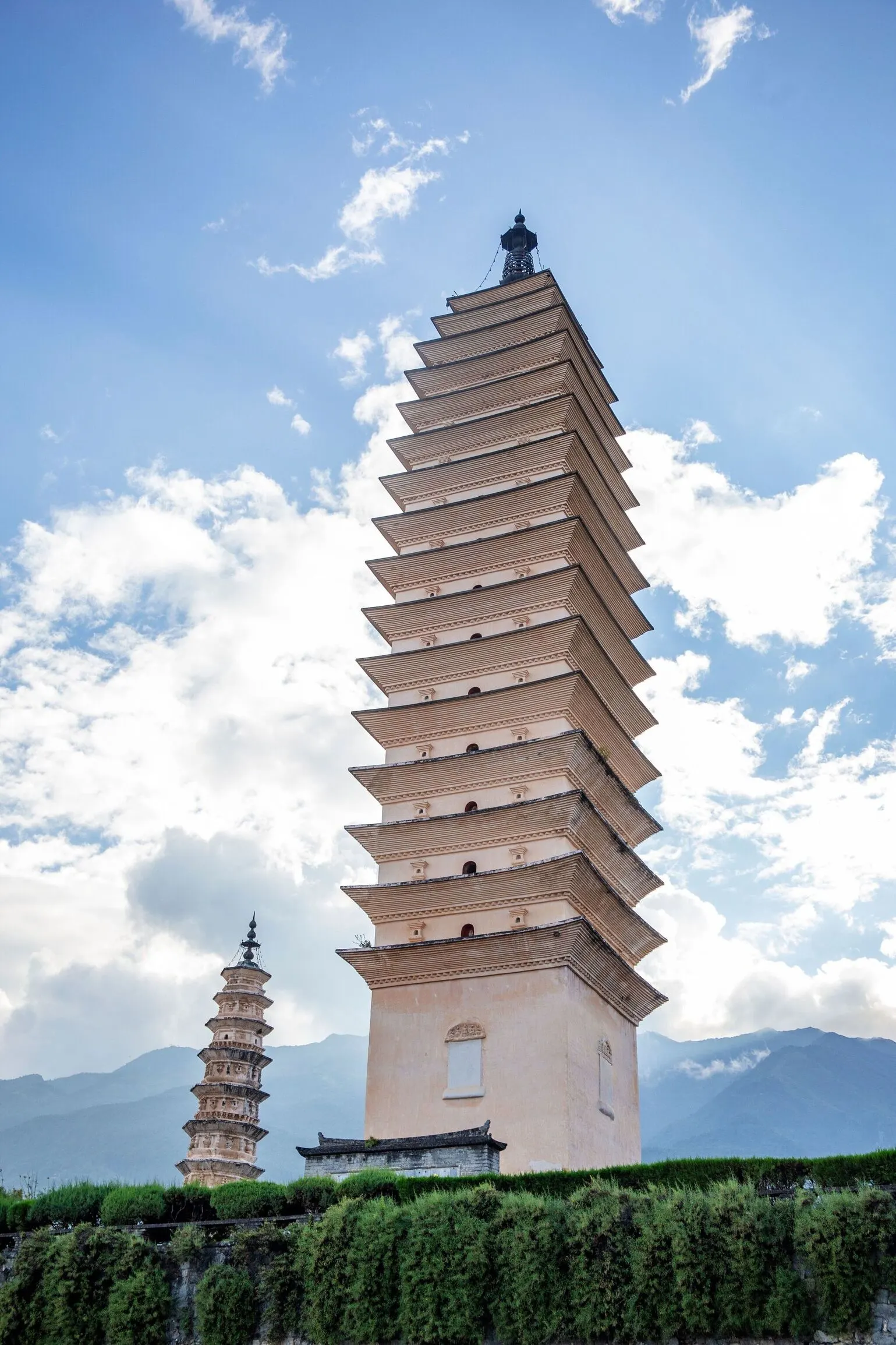 Tiga Pagoda Dali, Yunnan