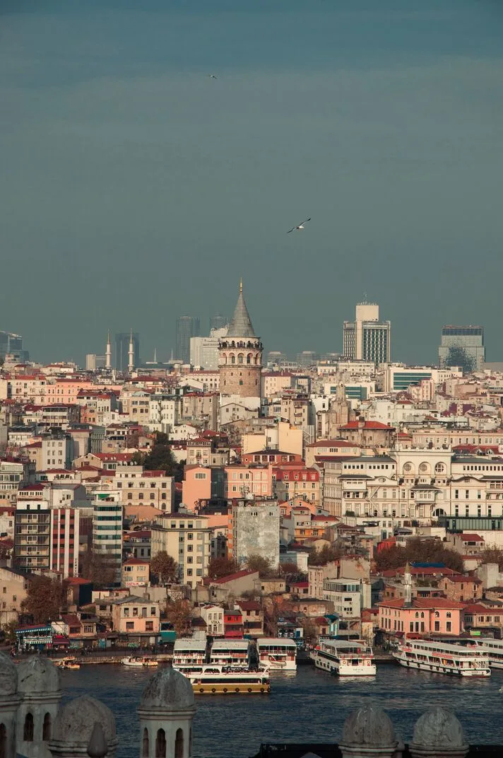 Menara Galata dan Selat Bosphorus, Istanbul
